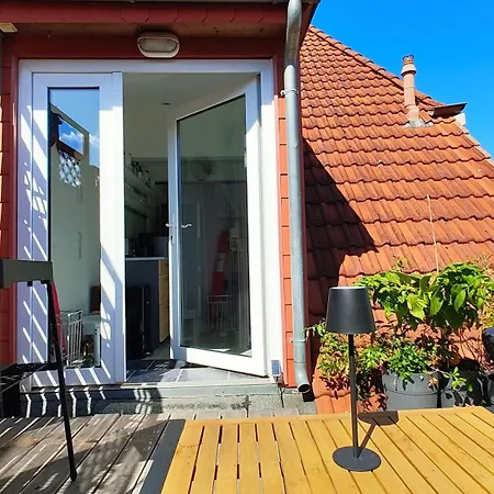 Altstadt-apartment Mit Terrasse Und Homeoffice-arbeitsplatz Wißmar